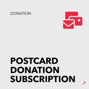 Postcard Donation Subscription